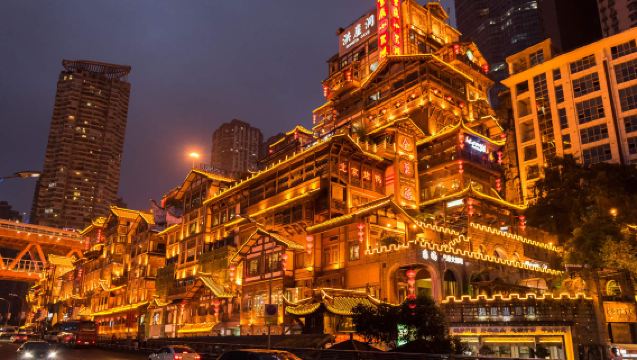 Cina, Chongqing: Cikou - Monorotaia Liziba - Sentiero montano della città - Grotta di Hongya | Tour personalizzato con noleggio con conducente esclusivo e guida