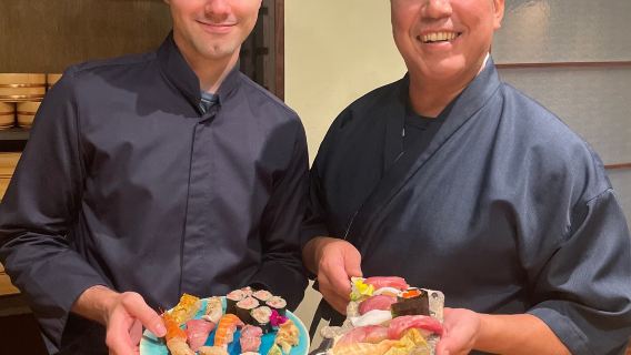 <Pengalaman YuNiwa di Sai Tei~>Kursus Pengalaman Membuat Sushi di Osaka, Jepun