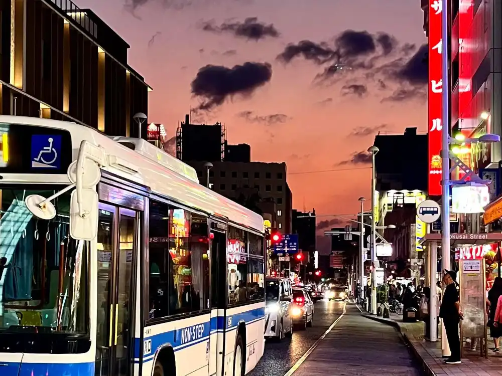 Direct transfer service in Okinawa, Japan (on-demand point-to
