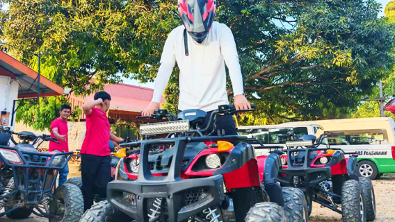 Tur setengah hari hutan bakau Semporna: monyet belanda, kunang-kunang, pengalaman ATV off-road