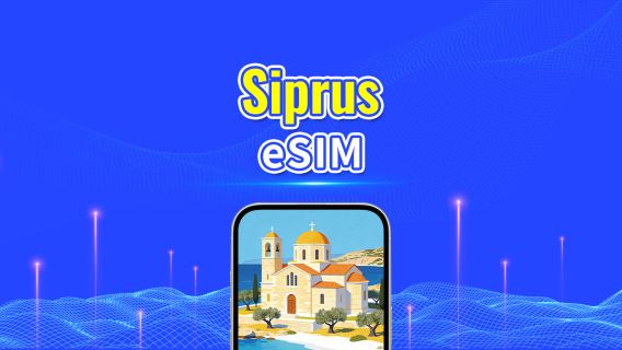 Siprus 5G eSIM  | Mendukung AI & TikTok Sepenuhnya | Paket Data Harian/Total | 1–30 Hari | Penagihan 24 Jam | Kode QR