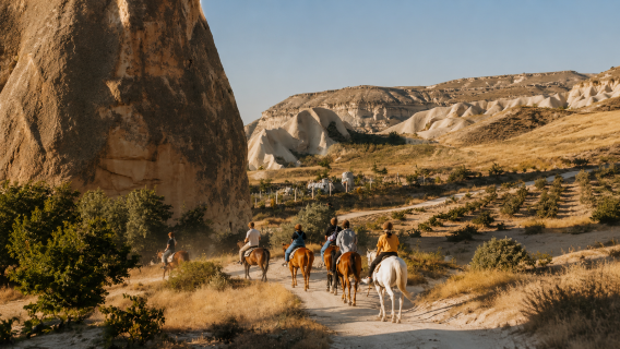 Tour a caballo por los valles de Capadocia