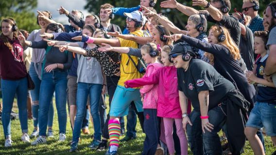Cardiff: Silent Disco Adventure Tour