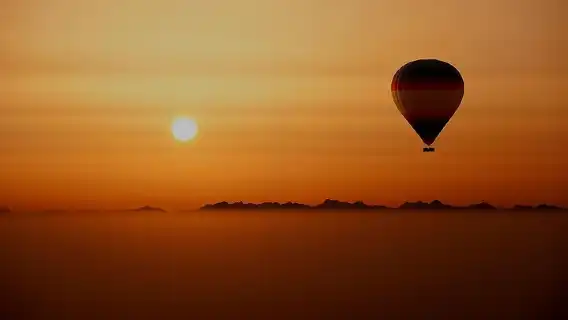 Sunset hot 2024 air balloon rides