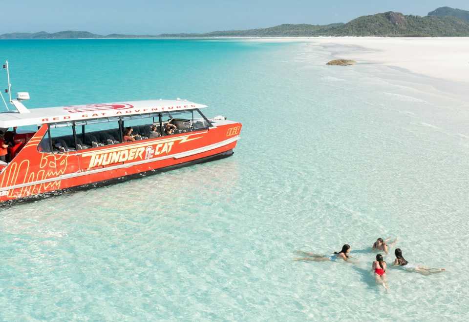 Airlie Beach: Thundercat Whitsundays All-Inclusive Day Tour + Buffet Lunch AUD 229.8