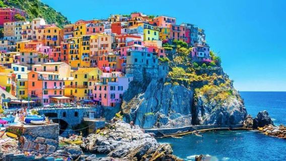 Cinque Terre + Leaning Tower of Pisa 1-day tour[Renaissance|Chartered private charter line|Itinerary Adjustment