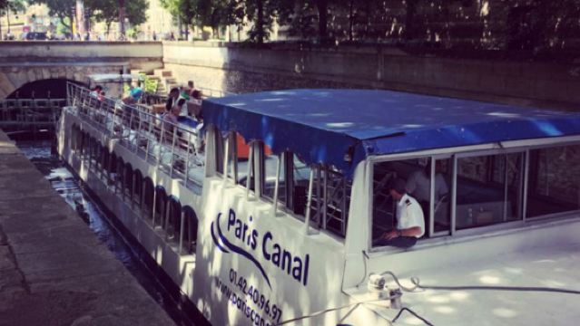 Canal Saint-Martin Sightseeing Cruise Ticket in Paris, France
