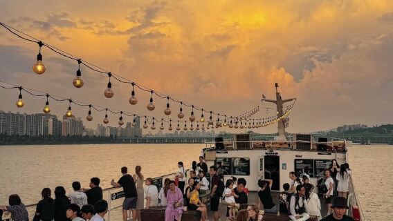 서울 나이트 투어 하이라이트 | 광장시장, 전통시장 음식 & 한강 크루즈