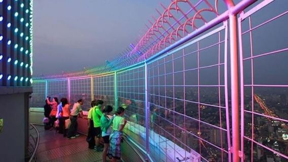 Bangkok: Baiyoke Tower Balkonbuffet & Aussichtsplattform