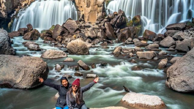 Vanuit Arequipa: Weg naar de Pillones-waterval