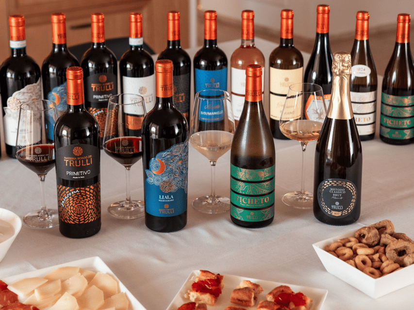 Weinbergspaziergang und Weinprobe in einem Masseria-Weingut in Taranto