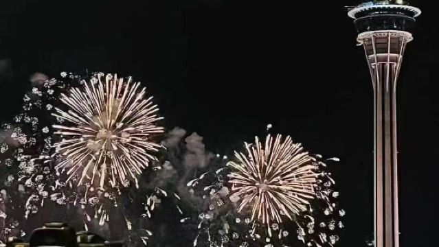 [National Day Fireworks] Wanchai Tourism Pier Macau Island Tour Zhuhai-Macau Bay Night Cruise Macau International Fireworks Display Best Viewing Spot at Sea