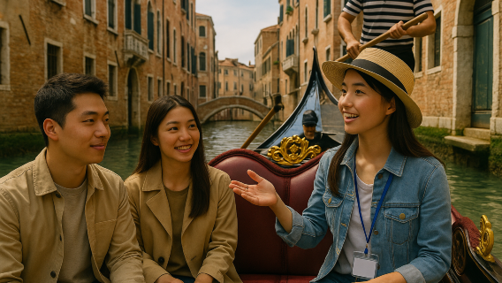 和威尼斯土著一起城市漫步的私人導覽