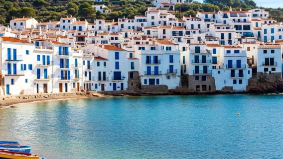 西班牙巴塞隆拿來回卡達克斯小鎮一日遊【中文包車+景點可調】