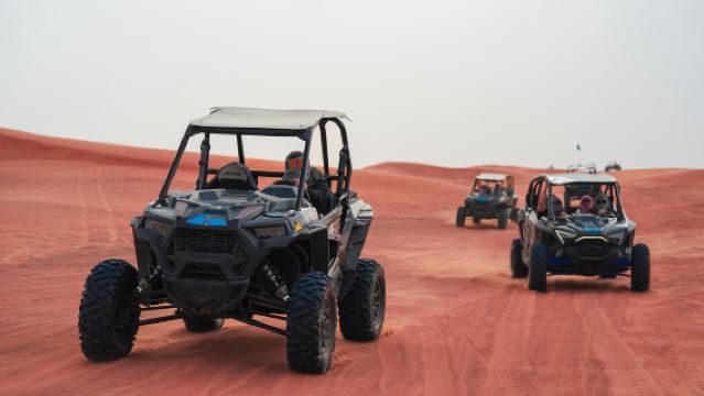Activiteiten in Dubai op de camping[1 uur Buggy Tour Ochtend / Avond]