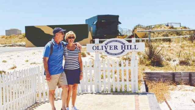 Rottnest Island Oliver Hill Train & Tunnel 2hr Tour