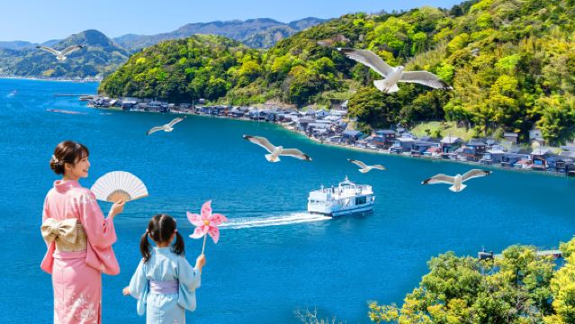 Secret Kyoto by the Sea 1-day Tour | Ine Boat Houses + Amanohashidate + Ine Bay (Including Cable Car + Boat Ticket)