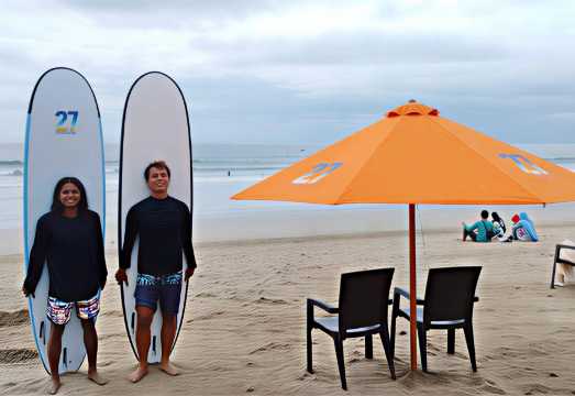 Kuta Beach 27 Surf Bali Surfing Course - Beginner Surfing Lessons, 1-on-1 Surfing Instruction, No Experience Required, Includes Round-Trip...