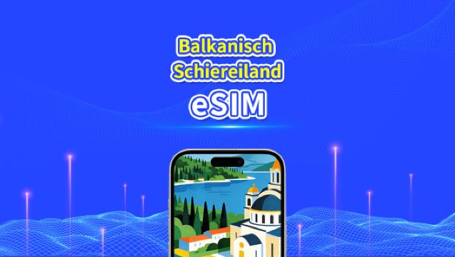 Europa Balkanschiereiland eSIM | Inclusief Albanië / Bosnië-Herzegovina / Montenegro / Servië / Griekenland / Noord-Macedonië, enz. | 1–30 dagen | 24-uurs facturering | QR-code