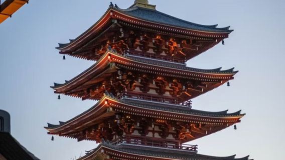 淺草寺+皇居外苑+代代木公園+澀谷