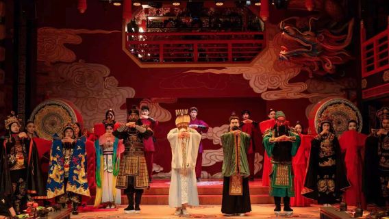 [Banquete Imperial Jin] Chengdu, Sichuan - Banquete Jin no Jinli [Espectáculo Gastronômico Imersivo da Cultura Antiga]