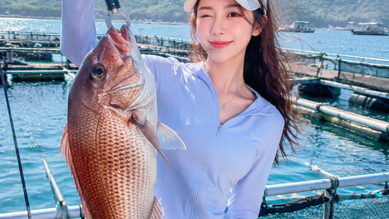 Tiket seorang tanpa had masa untuk memancing di rakit ikan Zhanjiang + bot pengangkutan pergi-balik ke rakit ikan