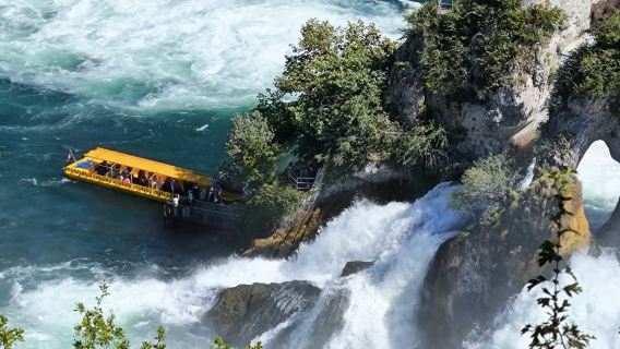 Switzerland Zurich pergi-balik|Air Terjun Rhine + Bandar Stein lawatan sehari (Tiket Tidak Termasuk)