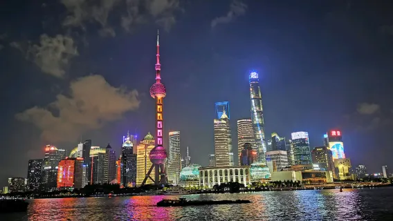 A must-try experience in Shanghai! Oriental Pearl Radio & Television Tower (two-sphere sightseeing) + Huangpu River cruise + The Bund night tour