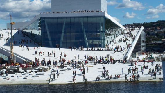 Oslo sewaan peribadi|Muzium Munch + Opera House + Akershus Stranden - lawatan sehari|Tidak termasuk tiket
