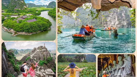 From Hanoi: Ninh Binh Day Tour with Optional Bai Dinh, Hoa Lu, Trang An, Tam Coc, Mua Cave