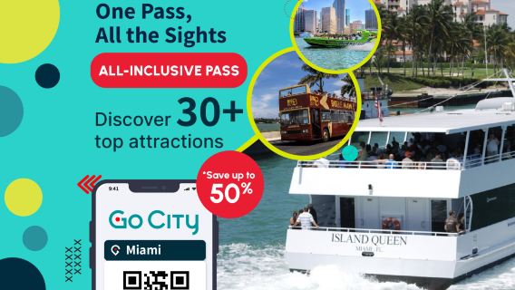ゴー シティ マイアミ オールインクルーシブ パス [公式自主運営/30 以上の人気アトラクション/マイアミ水族館/マイアミ動物園を含む] |