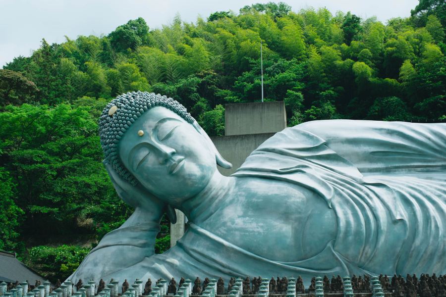 YokaBus Nanzoin Bronze Buddha and Itoshima Totoro Forest & Sakurai