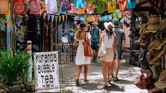 Australia Cairns Kuranda Tropical Rainforest day tour for Chinese-speaking premium small groups (includes airport drop-off service)