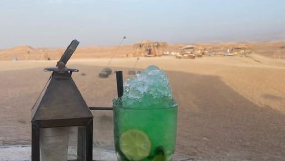 From Marrakesh: Agafay Desert Sunset, Camel Ride, and Dinne