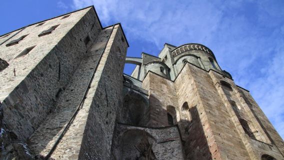 Từ Turin: Xe buýt đưa đón Sacra di San Michele
