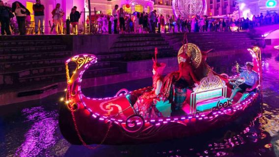 Città di Belek: lo spettacolo notturno della Terra delle Leggende