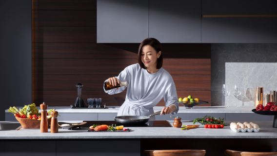 เครื่องครัว WBKᴺ | รับรองโดย Charmaine Sheh | เทคโนโลยี 3D FT Suspension | เคลือบเซรามิกจาก KFCC ของเกาหลี | เคลือบผง Blue Diamond | เครื่องครัวพรีเมียมที่จดสิทธิบัตร