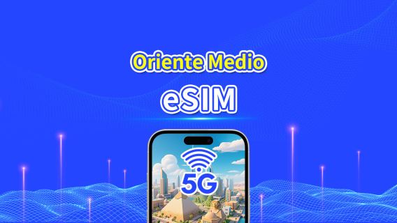 Varios países en el Medio Oriente eSIM | 5G/4G | Datos de alta velocidad | 24 horas | 1-30 días | Código QR