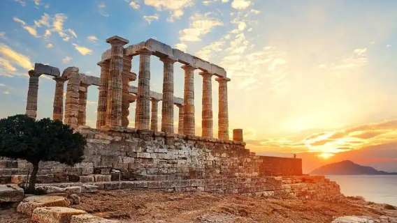 Tour da Atene al Capo Sounion e al Tempio di Poseidone con opzione per escursione notturna