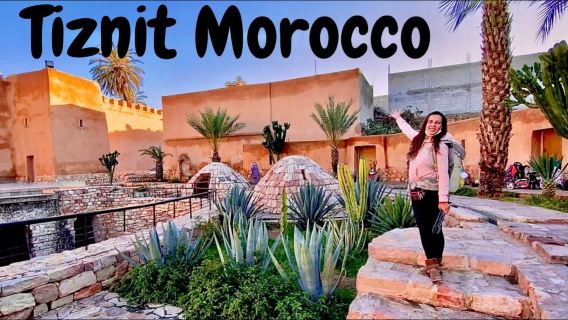 Agadir Day Tour to Legzira Beach | Red Rock Arch + Ancient City of Tiznit