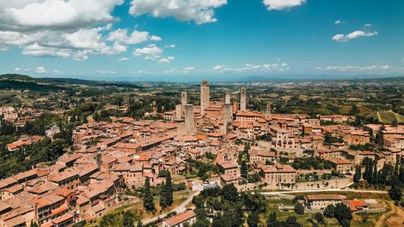 Tuscany Highlights Day Tour [Countryside Views, Medieval Towns & Wine]