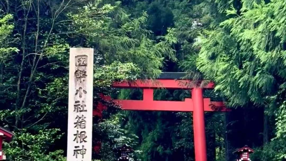 Menyelam Dalam Hakone + perjalanan satu hari ke Bukit Azabudai: kapal pesiar Danau Ashi + kereta gantung[Rombongan Kecil 9 Orang, Termasuk Minuman]