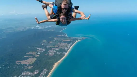 Viaggio di paracadutismo a Skydive Mission Beach in Australia [opzionale foto, video e trasferimento]