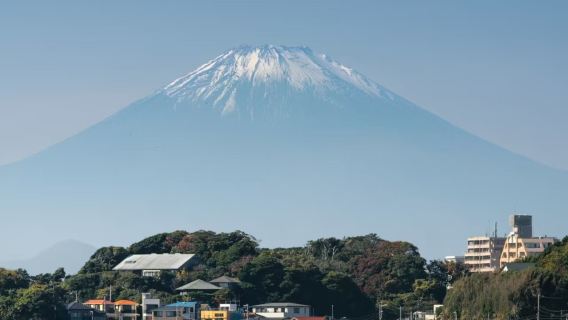 Tsurugaoka Hachimangu-Komachi-dori-Kuil Buddha Kamakura-Shichirigahama-Stesen Kamakura Koko-Mae-Enoshima Island