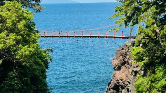 Jepun Izu: Lawatan Sehari ke Gunung Omuro + Pantai Jogasaki
