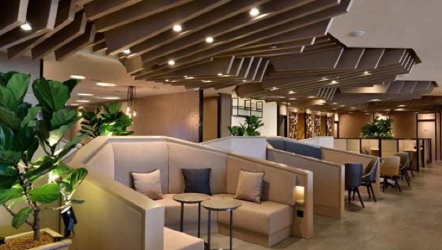 Servicio de sala VIP Plaza Premium en el aeropuerto de Singapur Changi