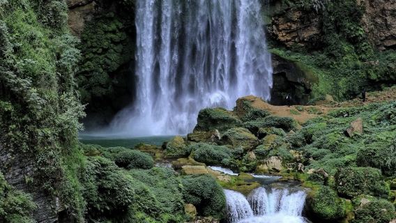 Lawatan sehari ke Air Terjun Liar Gua Kulit Kambing [Perjalanan bebas + Jemputan dari rumah + Pakej persendirian]