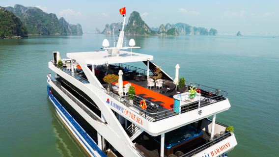 Kapal Pesiar Harmony Bintang 5 Teluk Ha Long | Makan Siang, Kayak, dan Pesta Matahari Terbenam