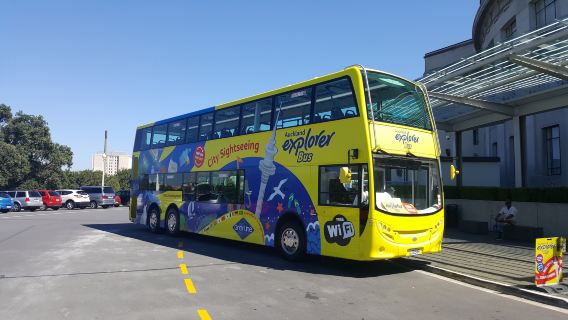 Auckland hoppa på-hoppa av sightseeingbussbiljett | Fri av- och påstigning vid sevärdheter i stan