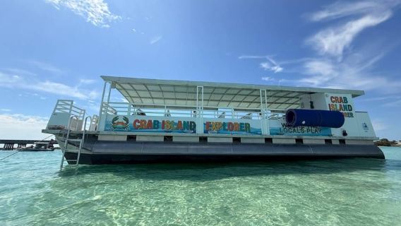 Destin: Crab Island Morning Cruise w/ Paddleboarding